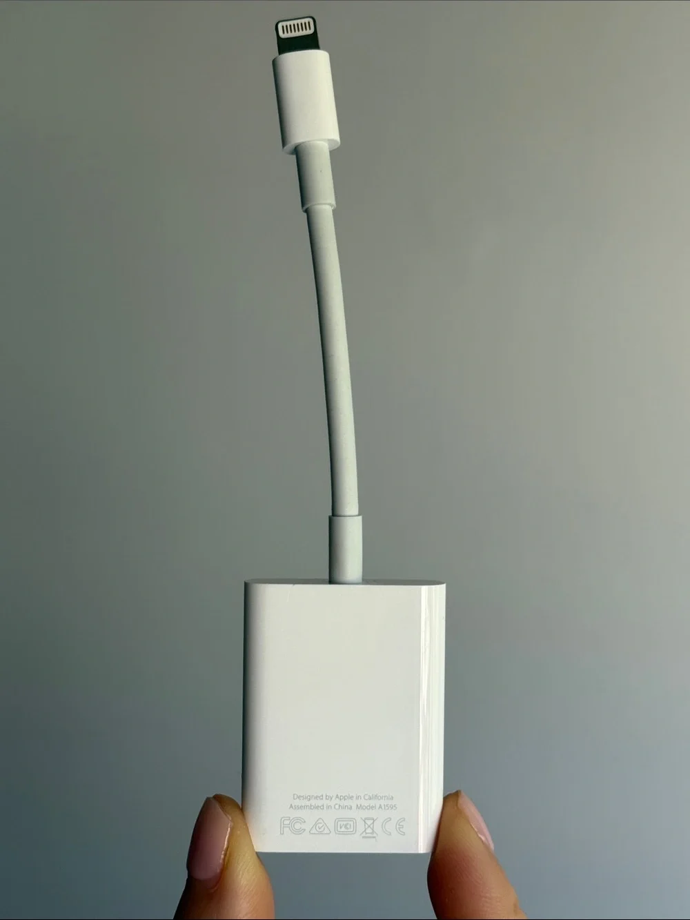 Apple Lightning to SD Card Camera Reader Adapter